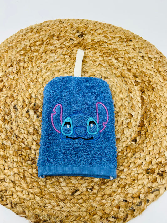 Bath Mitt | Blue Alien