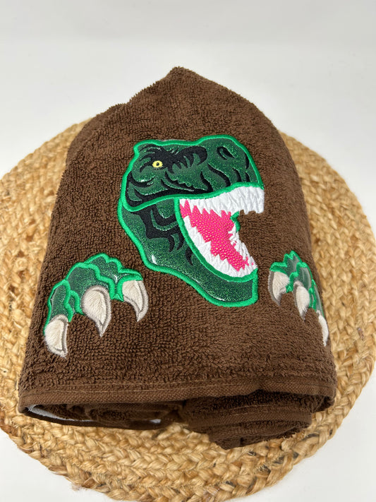 Hooded Towel | Dinosaur