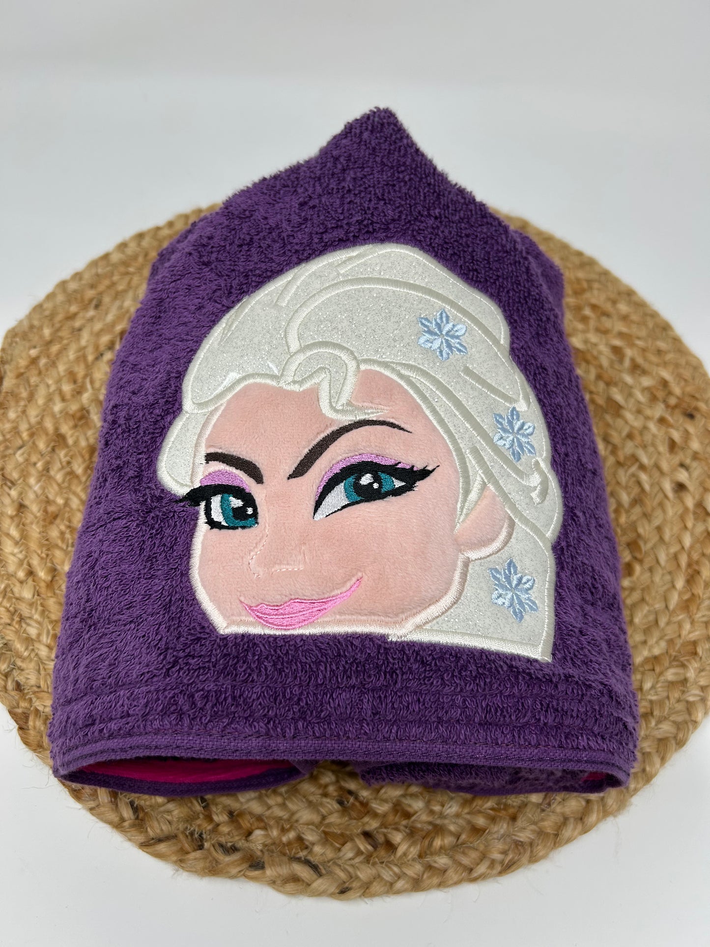 Hooded Towel | Teal Ice Princess
