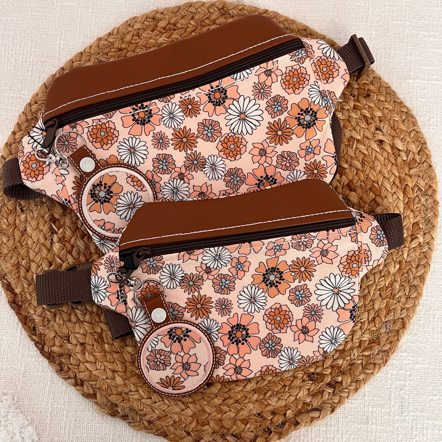 Retro Floral Fanny Pack